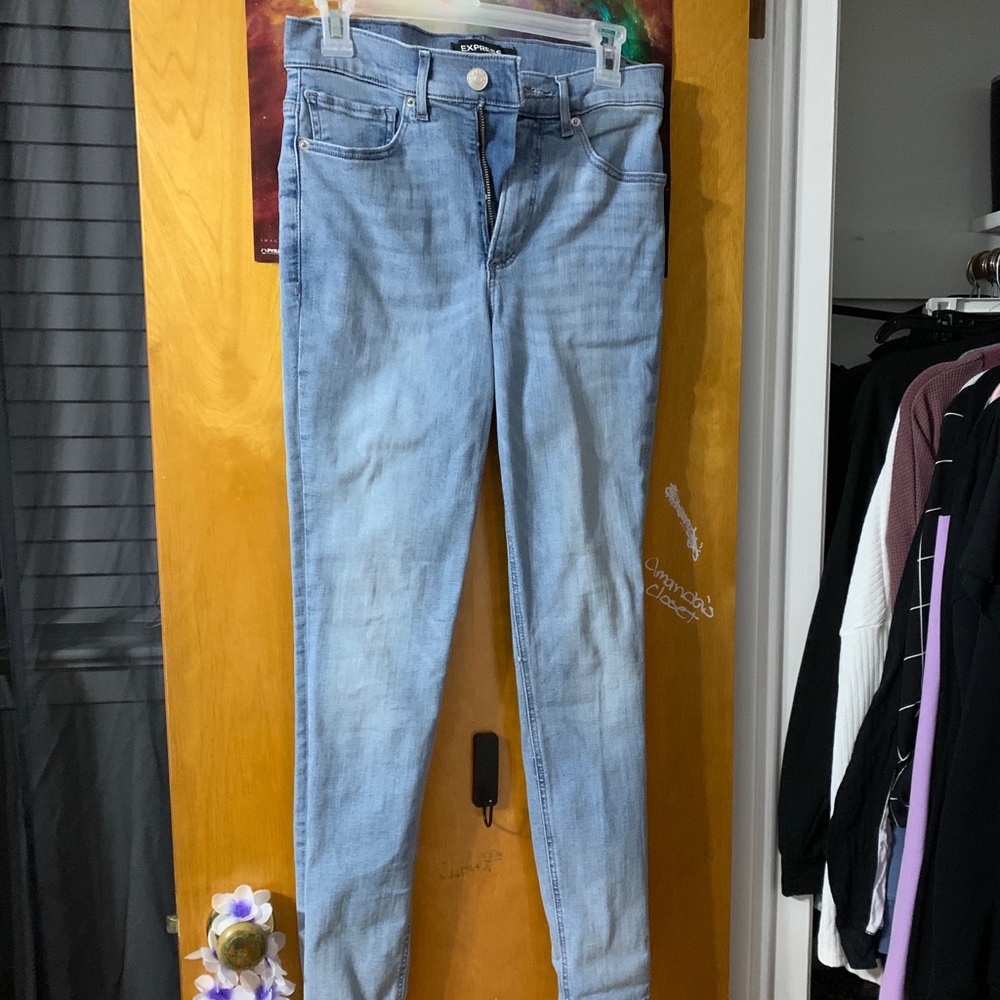 Express cropped legging jeans